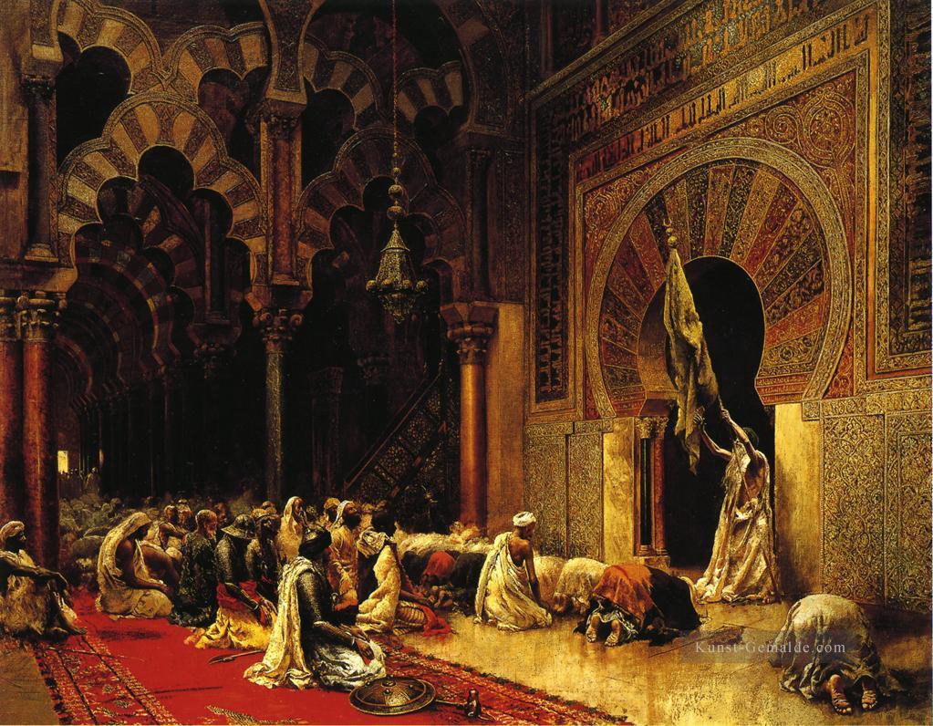 Innere der Moschee in Cordoba Persisch Ägypter indisch Edwin Lord Weeks Ölgemälde